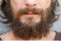 Mouth Man White Slim Bearded